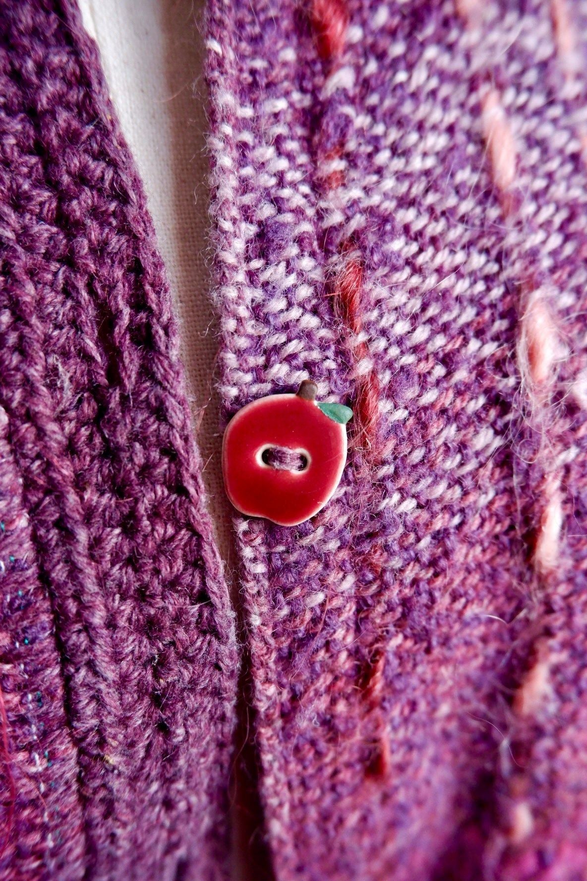 Maggie Doyle Hand Knit Absolutely Adorable Vest M/L