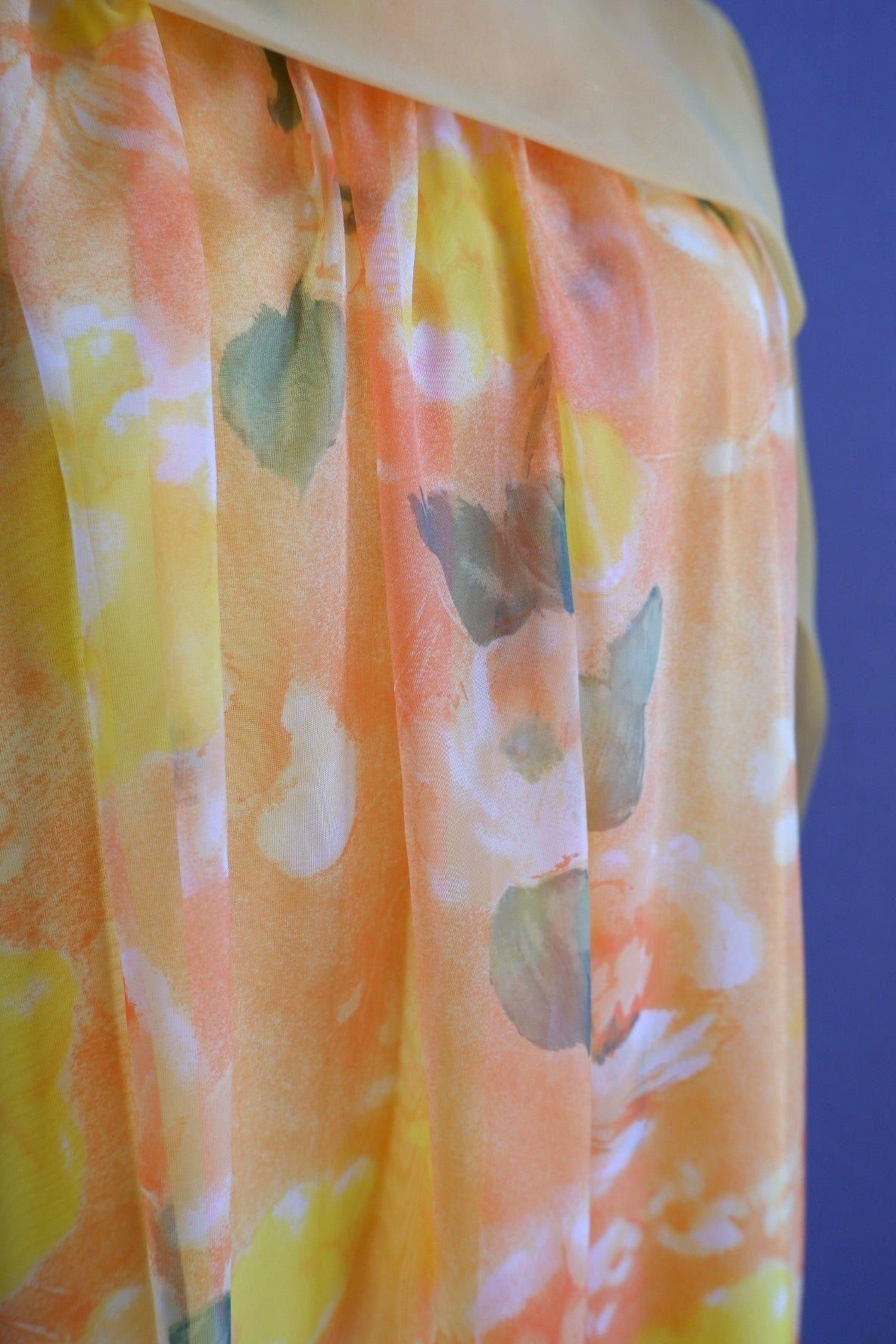1960s-1970s Georgie Keyloun Caftan – Golden Hour Elegance S/M