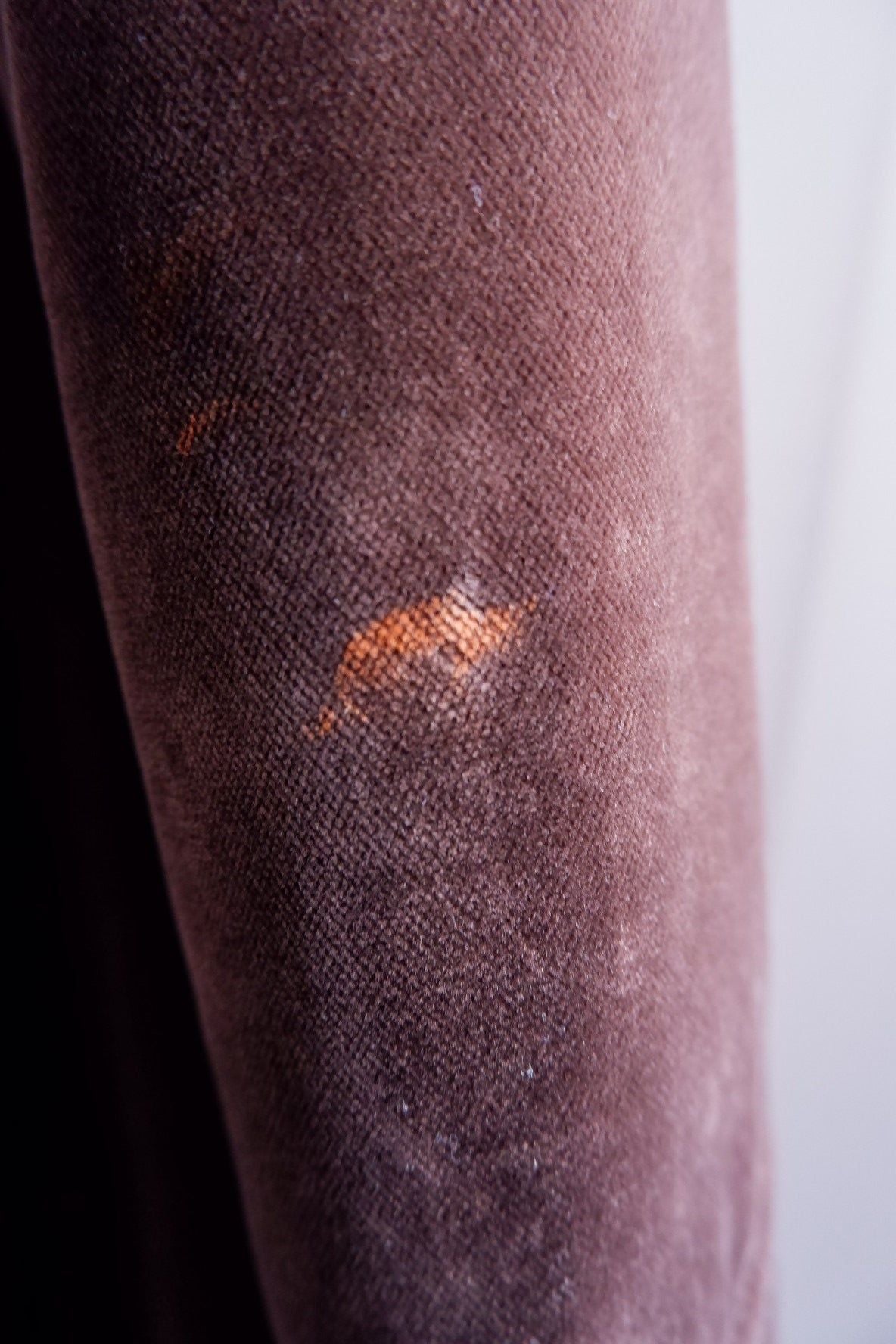 1970s Chocolate Brown Double-Breasted Velvet Coat – Worn-In Elegance M/L