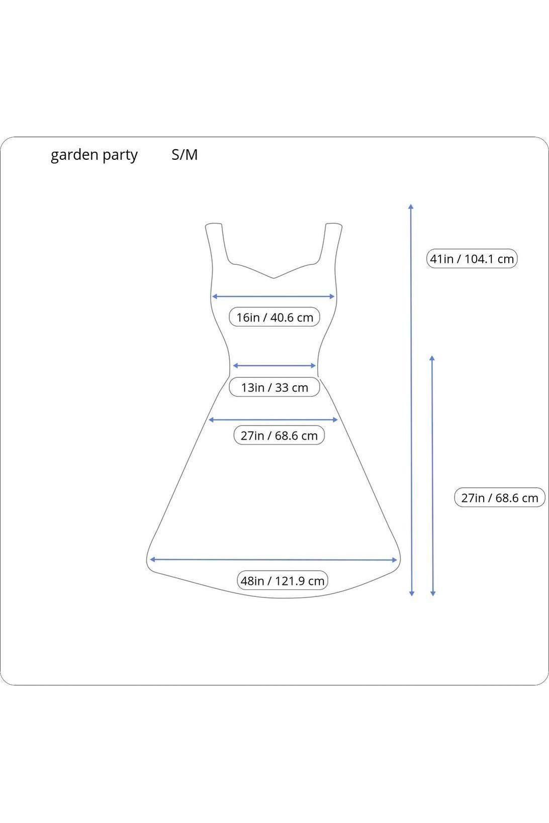 1950s Handmade White Organza Dress with Blue Floral Embroidery (Sm/M)