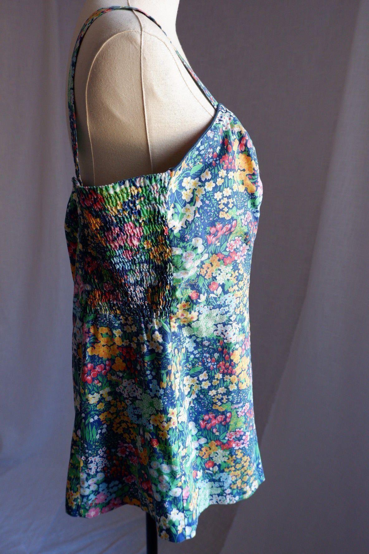 1970s Ceeb Floral Playsuit