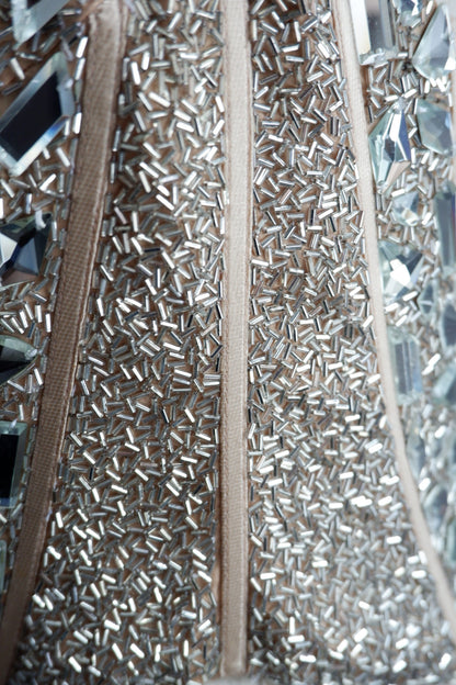 Sherri Hill crystal corset, one-of-a-kind reworked from an original gown bodice