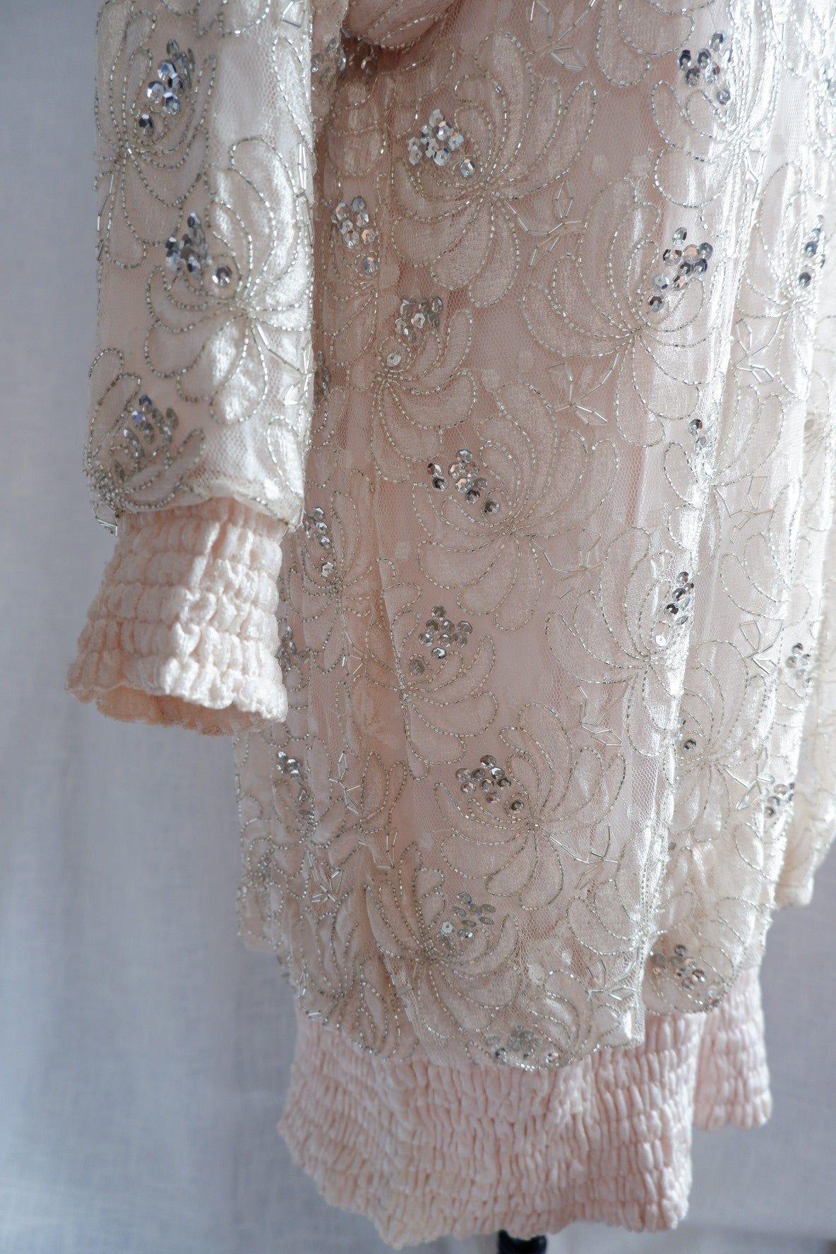 1980s Deadstock Lilli Rubin Beaded Dress – Rare Plus-Size Fit (Up to 2XL!)