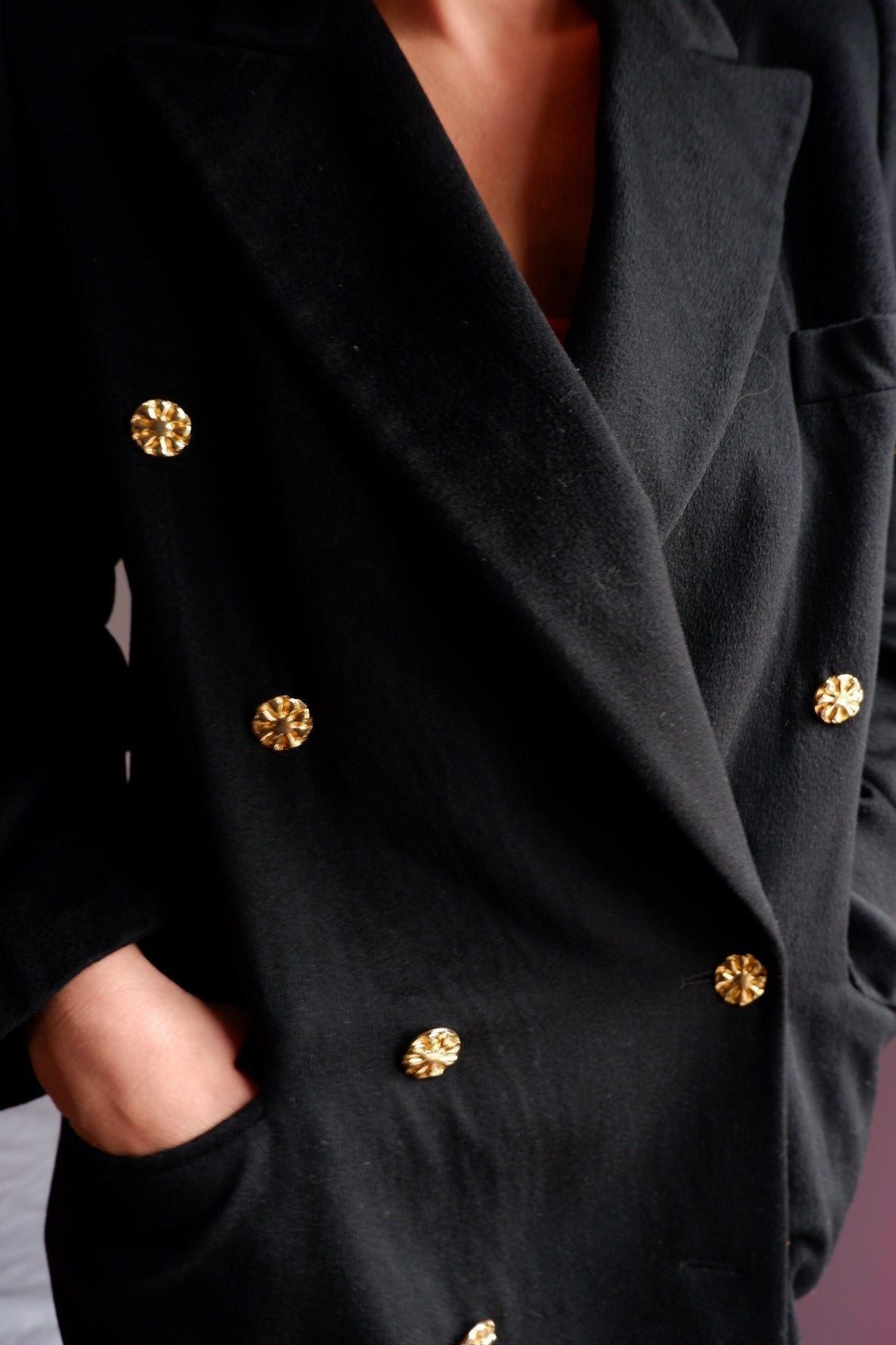 Escada Margaretha Ley Cashmere Blazer Black