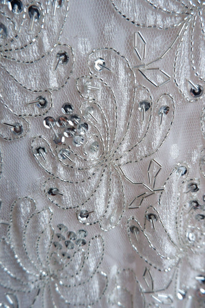 1980s Deadstock Lilli Rubin Beaded Dress – Rare Plus-Size Fit (Up to 2XL!)