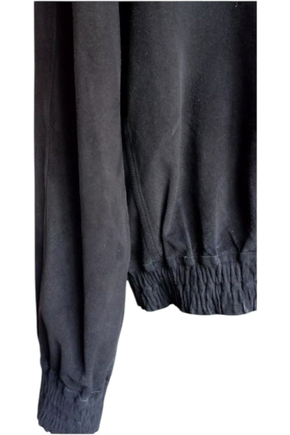 Rare Zilli Black Lambskin Leather Jacket – Unlined Single-Cut Hide (Amphiboles Paris Exclusive)