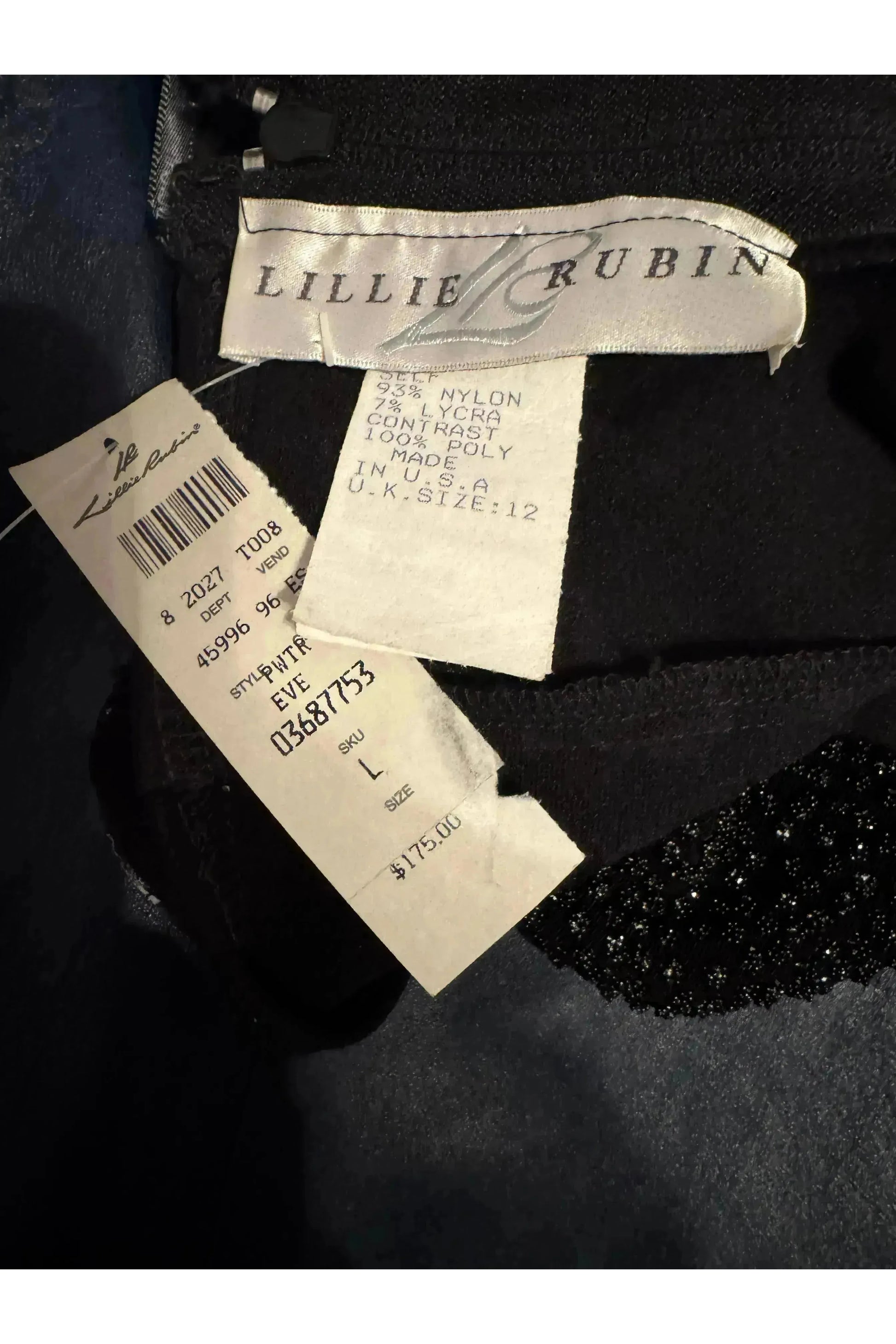 1980s Vintage Lilli Rubin Top