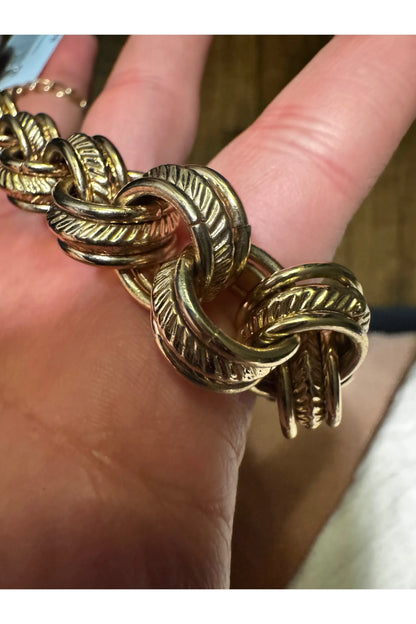 Chunky chain necklace 80s