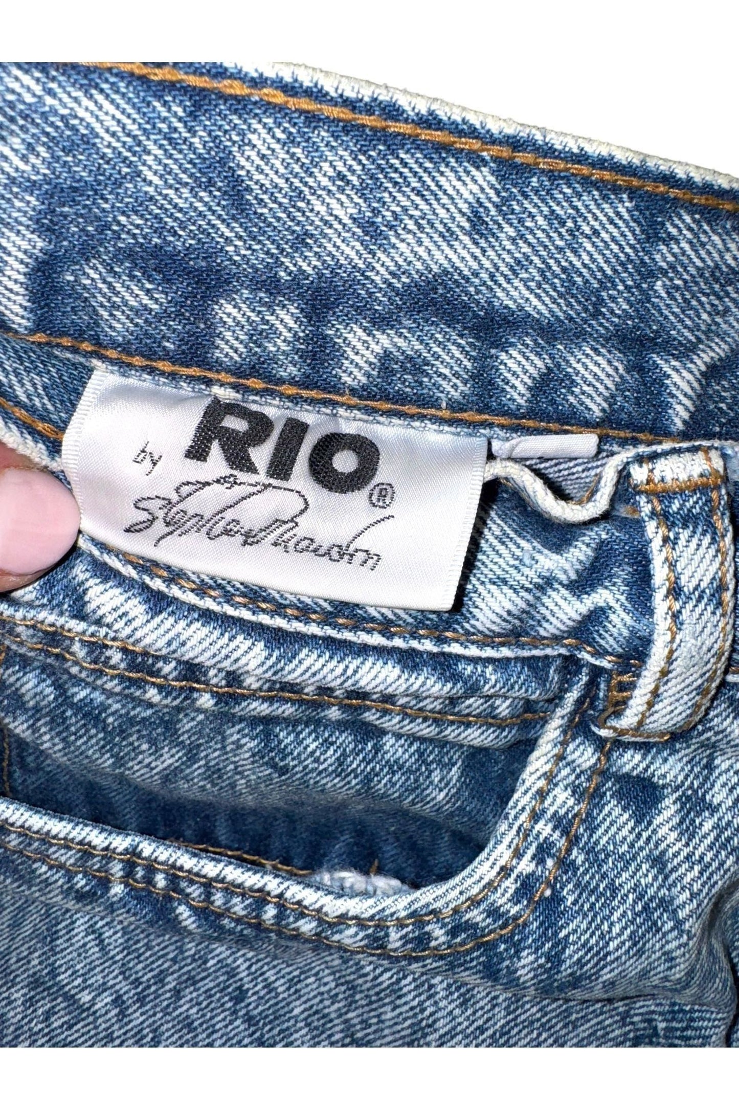 1980s Vintage Rio High-Rise Jeans XS