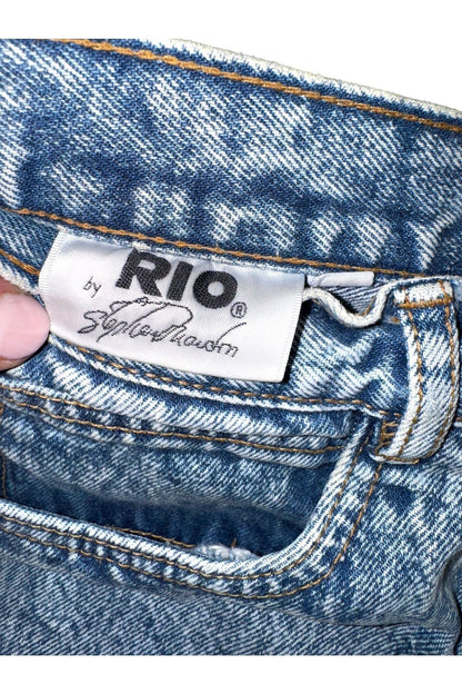1980s Vintage Rio High-Rise Jeans XS