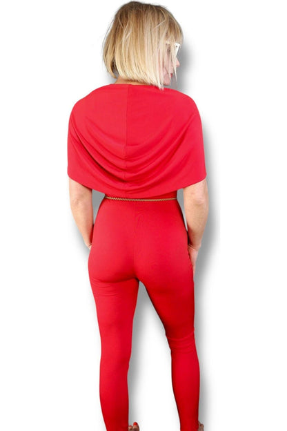 Fashion Love “Little Red Riding Hood” Jumpsuit – Made in USA
