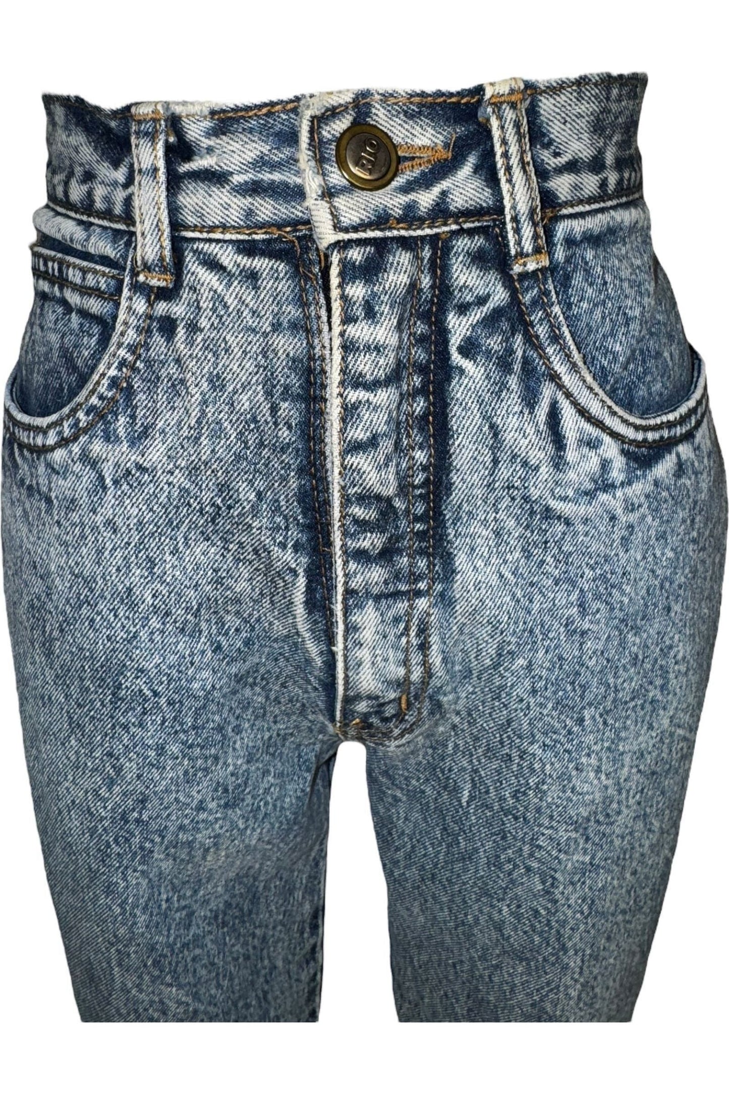 1980s Vintage Rio High-Rise Jeans XS