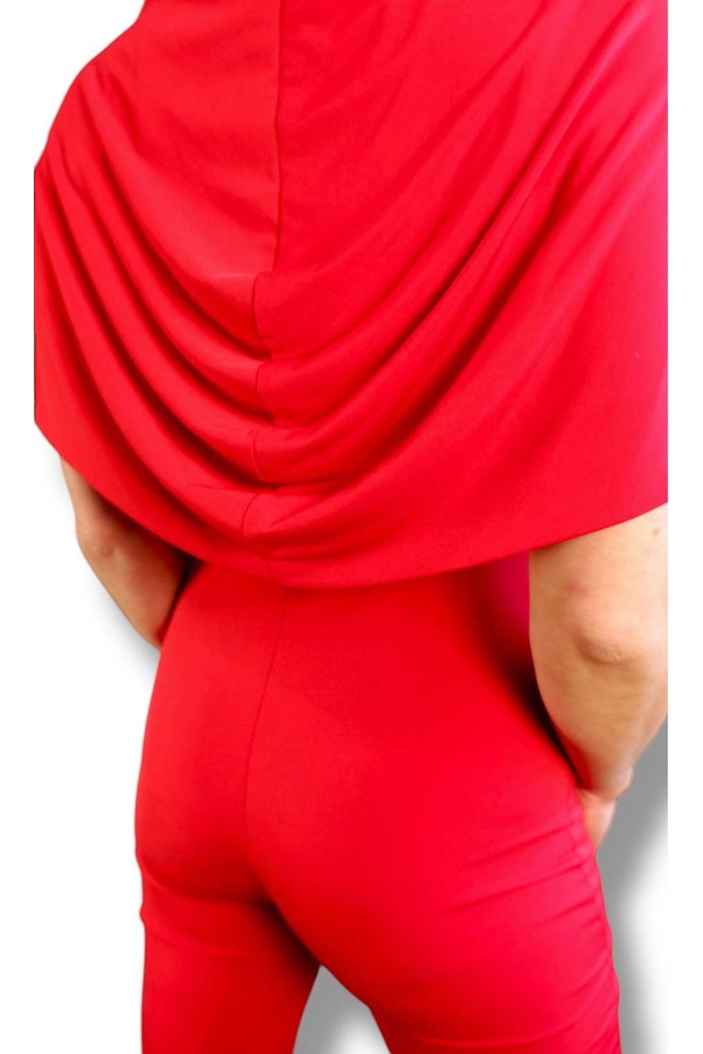 Fashion Love “Little Red Riding Hood” Jumpsuit – Made in USA
