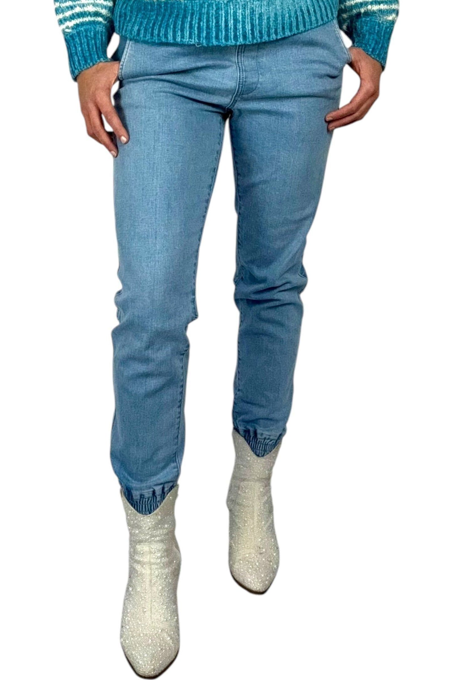 1990s Vintage Arizona Skinny Jogger Jeans S/M