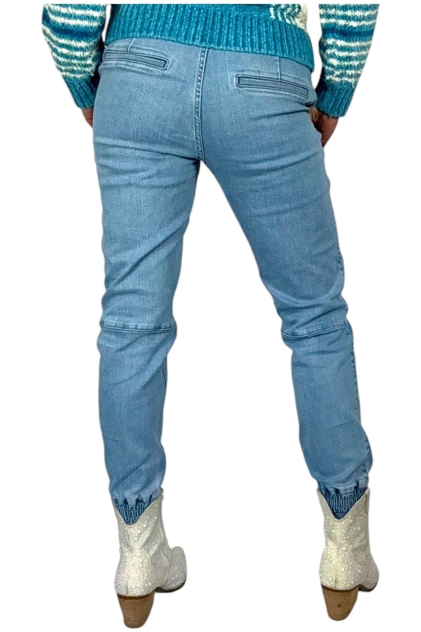 1990s Vintage Arizona Skinny Jogger Jeans S/M