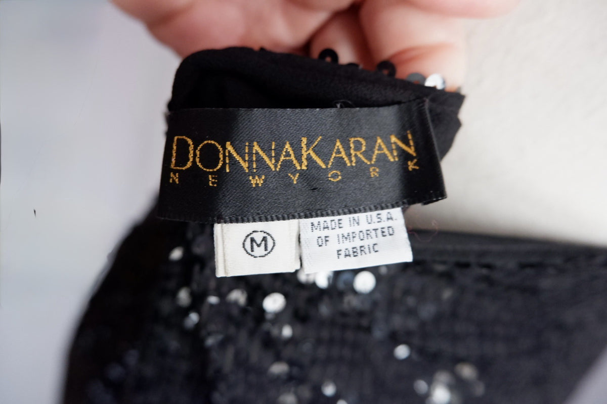 Donna Karan New York gold label, size M, Made in USA of imported fabric